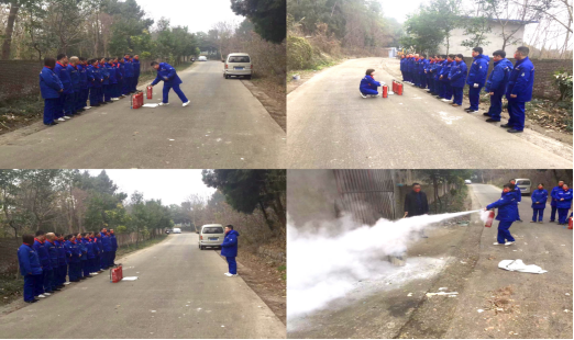 加油站組織消防應(yīng)急演練(圖1)